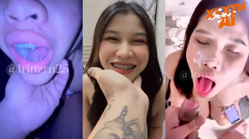 น้ำกระทิเต็มหน้า Irinzrn25 คลิปหลุดน้องไอริน สาวสวยดัดฟันน่ารัก Vk ชอบกินน้ำควยเป็นชีวิตจิตใจ เจอแฟนถูกไทป์ให้แตกในปากไม่พอ เจอกระดอซอยหียับ พร้อมจับลำควยกระแทกหีสดพร้อมแตกราดหน้า